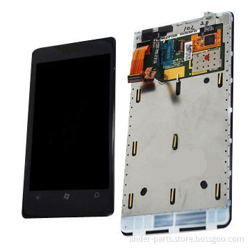 Wholesale for Nokia Lumia 800/N800 LCD with Digitizer Assembly with Frame